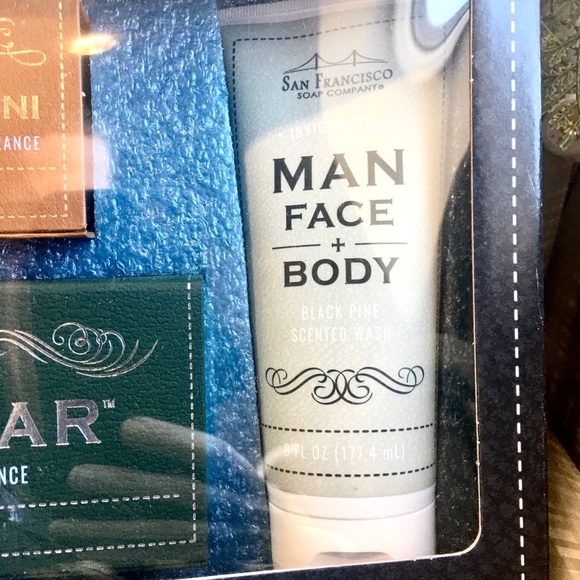 San Francisco Soap Company Man Collection 2 Soaps & 1 Body Wash - Picture 3 of 5